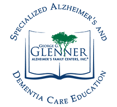 George G. Glenner Alzheimer's Family Centers, Specialized Alzheimer's and Dementia Care Education logo.